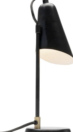 Sale KARE Design Lampa stołowa mała stalowa kolor czarny 32 cm - KARE