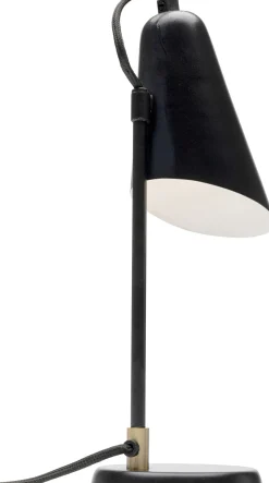 Sale KARE Design Lampa stołowa mała stalowa kolor czarny 32 cm - KARE