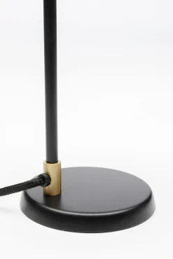 Sale KARE Design Lampa stołowa mała stalowa kolor czarny 32 cm - KARE