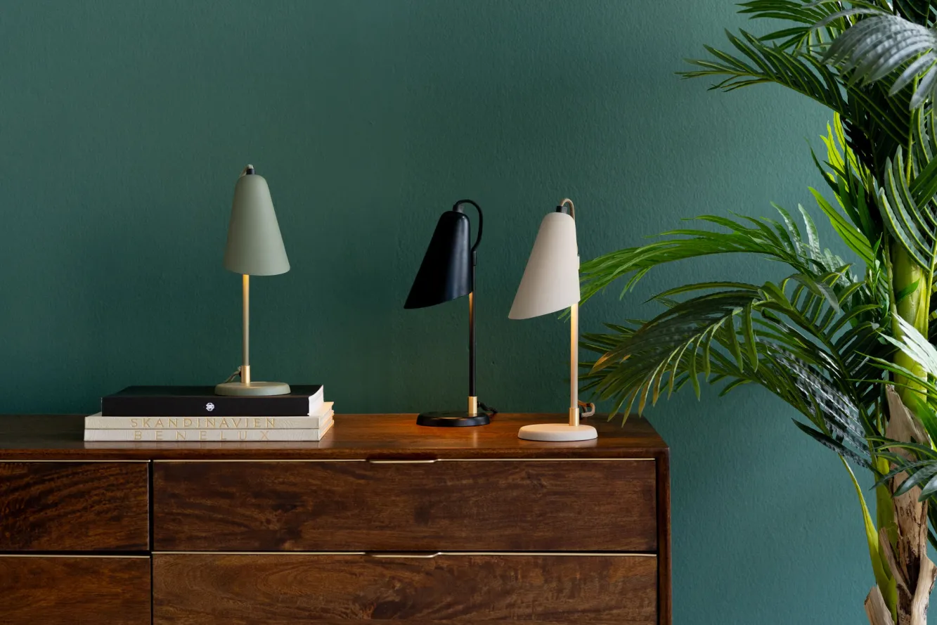 Sale KARE Design Lampa stołowa mała stalowa kolor czarny 32 cm - KARE