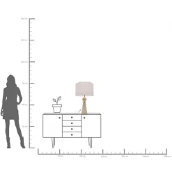 New KARE Design Lampa stołowa Molto 75cm - KARE