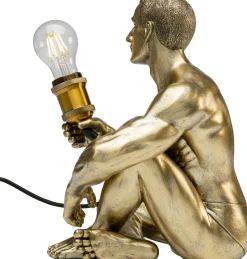 Outlet KARE Design Lampa stołowa Mude Man Sit 32cm - KARE