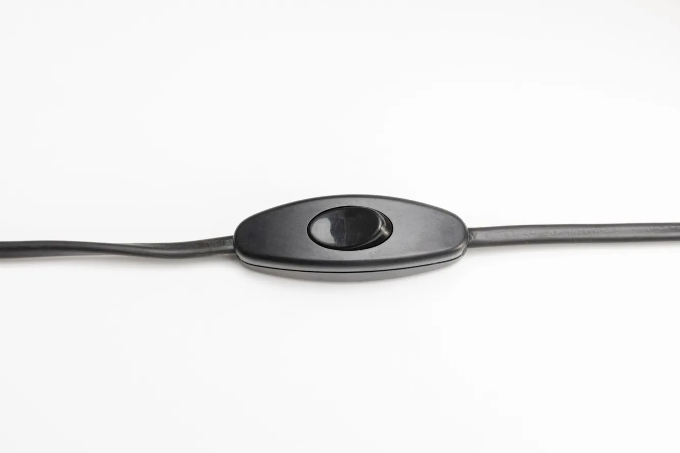 Discount KARE Design Lampa stołowa niebieska szkło i tkanina 42 cm - KARE