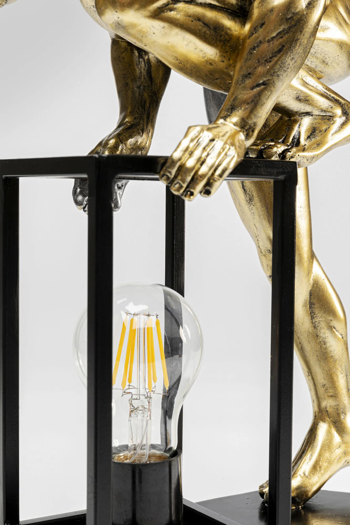 Hot KARE Design Lampa stołowa Nude Man Stretching 39cm - KARE