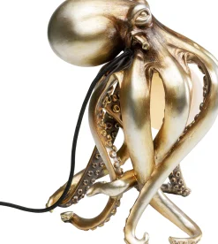 Sale KARE Design Lampa stołowa Octopus 26x34 cm złota - KARE