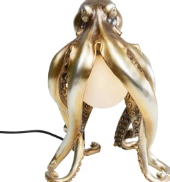 Sale KARE Design Lampa stołowa Octopus 26x34 cm złota - KARE
