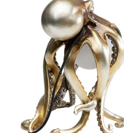 Sale KARE Design Lampa stołowa Octopus 26x34 cm złota - KARE