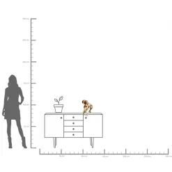 Sale KARE Design Lampa stołowa Octopus 26x34 cm złota - KARE