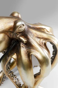 Sale KARE Design Lampa stołowa Octopus 26x34 cm złota - KARE