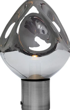 New KARE Design Lampa stołowa przydymiona stal i szkło 38 cm - KARE