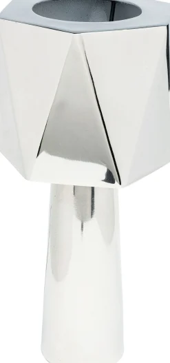 Sale KARE Design Lampa stołowa srebrna nowoczesna 38 cm - KARE