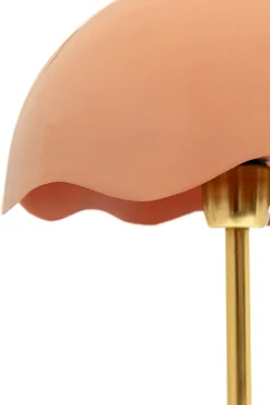 Hot KARE Design Lampa stołowa stal i marmur klosz różowy Ø30x50 cm - KARE