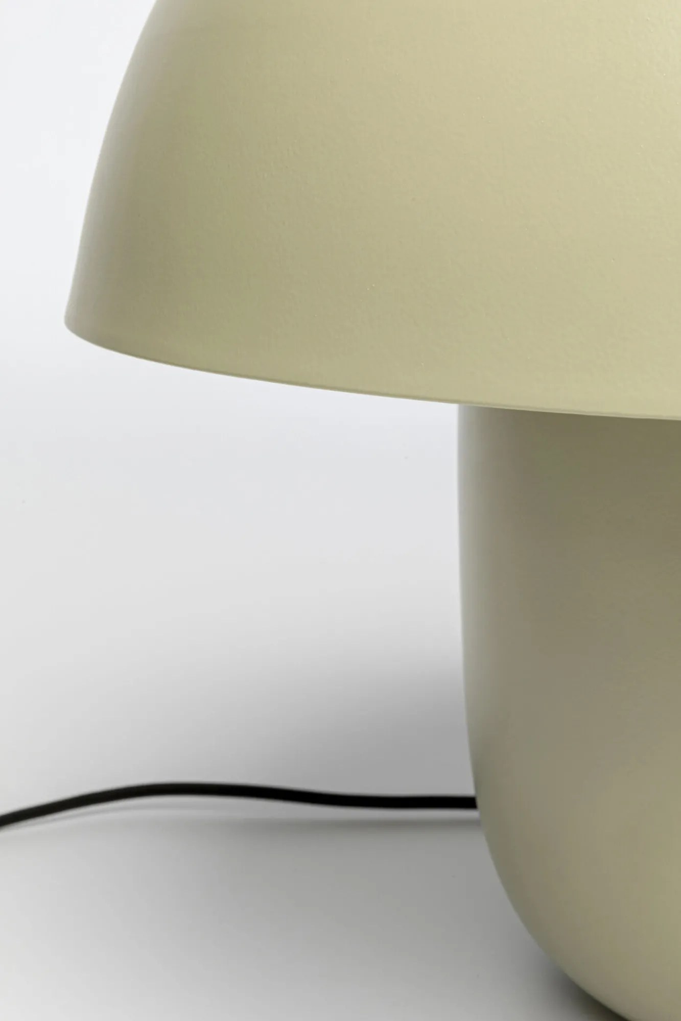 Online KARE Design Lampa stołowa stalowa grzybek kolor jasnozielony Ø50x44 cm - KARE