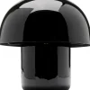 Online KARE Design Lampa stołowa stalowa grzybek kolor czarny Ø20x20 cm - KARE