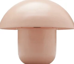 Outlet KARE Design Lampa stołowa stalowa grzybek kolor brzoskwiniowy Ø29x27 cm - KARE