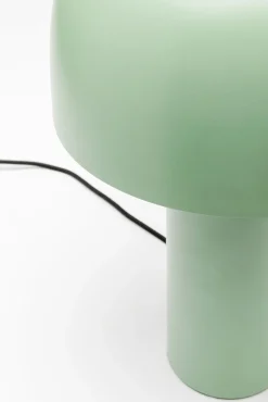 Fashion KARE Design Lampa stołowa stalowa w kolorze miętowym Ø25x38 cm - KARE