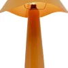 Hot KARE Design Lampa stołowa stalowa w kolorze pomarańczowym Ø34x49 cm - KARE