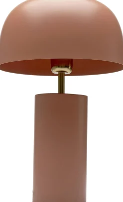 Discount KARE Design Lampa stołowa stalowa w kolorze terakota Ø25x38 cm - KARE