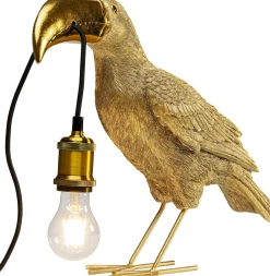 New KARE Design Lampa stołowa Toucan złota 42cm - KARE