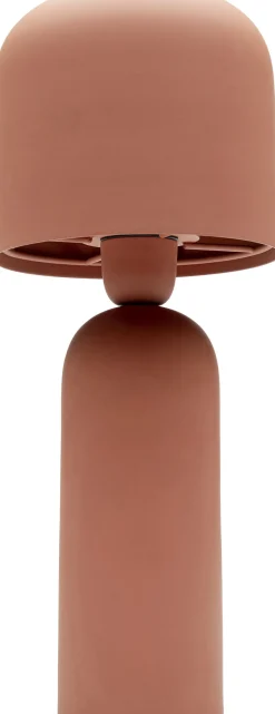 Clearance KARE Design Lampa stołowa ze stali czerwień terakotowa 39 cm - KARE
