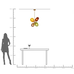 Clearance KARE Design Lampa wisząca Balloon Dance 85cm - KARE