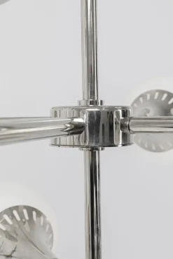 Discount KARE Design Lampa wisząca Bulb Fiction 20L Ø102 cm srebrna - KARE