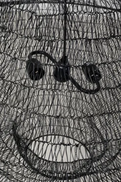 Discount KARE Design Lampa wisząca Cocoon Ø89x114 cm czarna - KARE