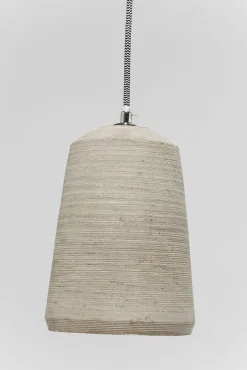 Hot KARE Design Lampa wisząca Dining 120x120 cm szaro-drewniana - KARE