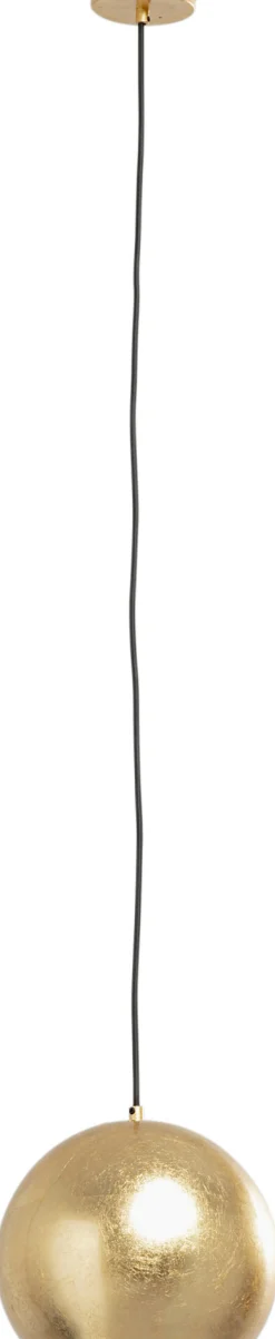 Fashion KARE Design Lampa wisząca do salonu kula złota Ø25 cm - KARE