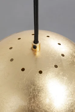 Fashion KARE Design Lampa wisząca do salonu kula złota Ø25 cm - KARE