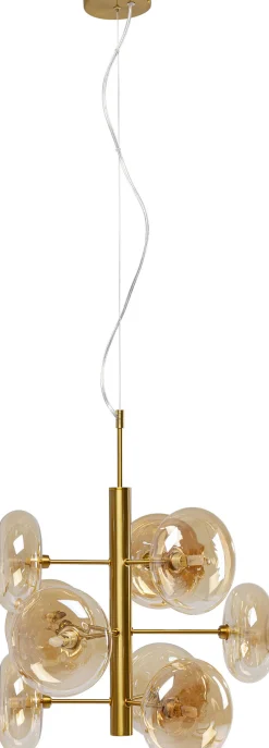 Fashion KARE Design Lampa wisząca Headlight 53x61 cm złota - KARE