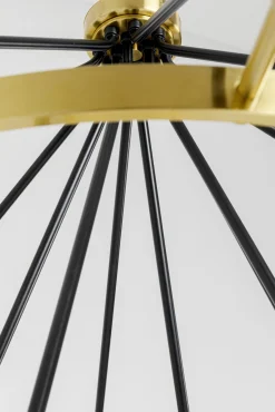 Online KARE Design Lampa wisząca Highlight 12L Ø97 cm czarno-złota - klosze transparentne - KARE