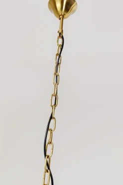 Hot KARE Design Lampa wisząca Leisha Bunch 76x100 cm biało-złota - KARE