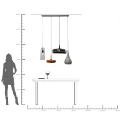 Best KARE Design Lampa wisząca Melange Dinging 107cm - KARE