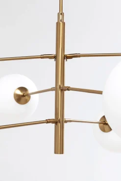 Sale KARE Design Lampa wisząca Planets 105x95 cm biało-złota - KARE