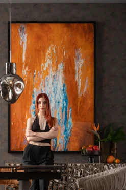 Discount KARE Design Lampa wisząca przydymiona 4L stal i szkło 110 cm - KARE