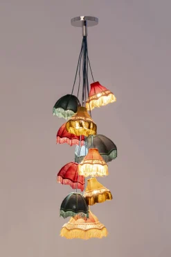 New KARE Design Lampa wisząca Saloon Fringes 9-lite - KARE
