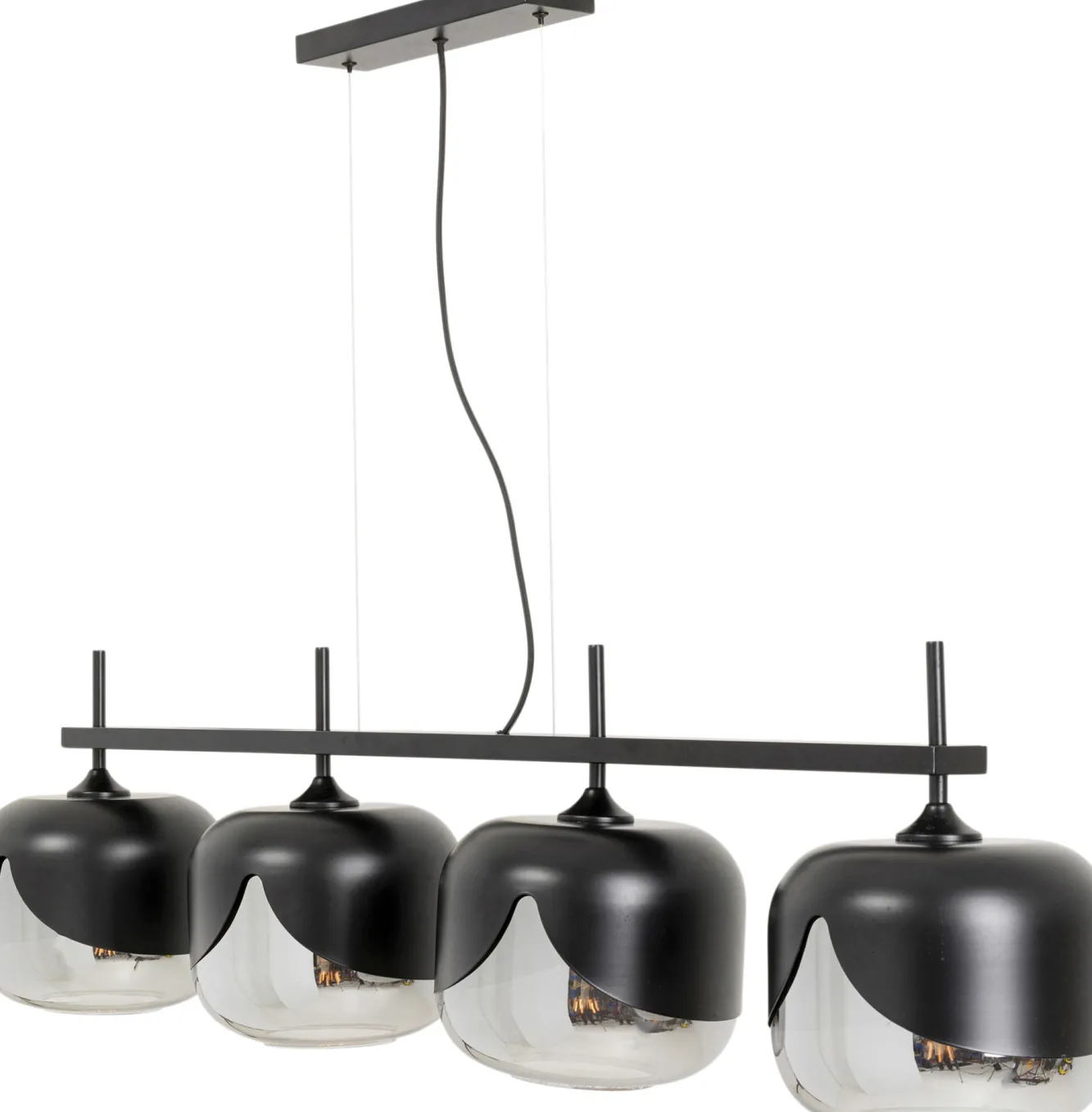 Online KARE Design Lampa wisząca Smoke Goblet Quattro Ø25cm - KARE