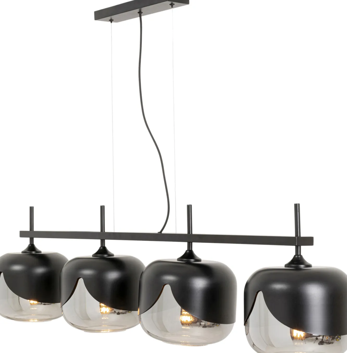 Online KARE Design Lampa wisząca Smoke Goblet Quattro Ø25cm - KARE