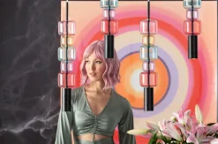 Clearance KARE Design Lampa wisząca stal czarna i kolorowe szkło 100x61 cm - KARE