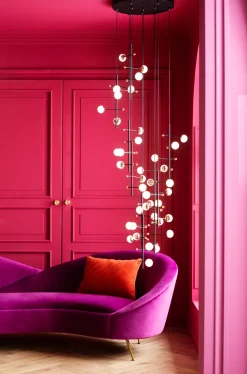 Fashion KARE Design Lampa wisząca Trapez 280 cm czarna - KARE