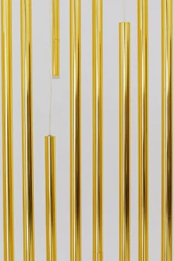 Best KARE Design Lampa wisząca Vegas LED 154x250-320 cm złota - KARE