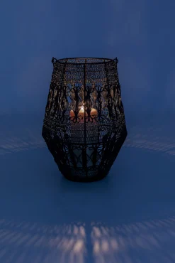 Discount KARE Design Latarenka Hayat Ø22x33 cm czarna - KARE