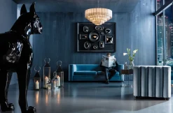 Fashion KARE Design Latarenki Giardino (4-set) srebrne - KARE