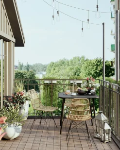 Fashion KARE Design Latarenki Giardino (4-set) srebrne - KARE