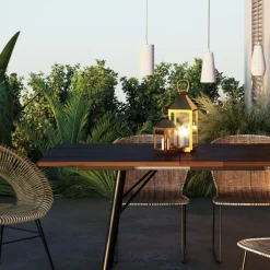 Outlet KARE Design Latarenki Giardino (4-set) złote - KARE