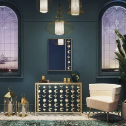 Outlet KARE Design Latarenki Giardino (4-set) złote - KARE