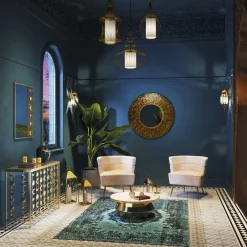 Outlet KARE Design Latarenki Giardino (4-set) złote - KARE