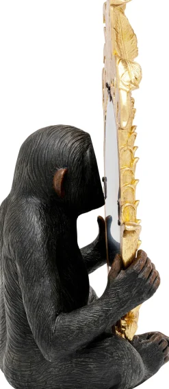 New KARE Design Lusterko złote motyw zwierzęcy małpa 22x36 cm - KARE