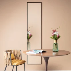 Sale KARE Design Lustro Bella MO 30x180 cm czarne - KARE